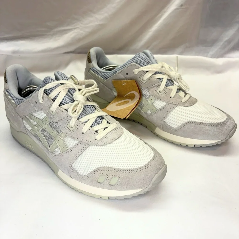 ASICS Gel-Lyte III OG Running Shoe Men's US 12 EU 46.5 1203A330 Cream Light Dust
